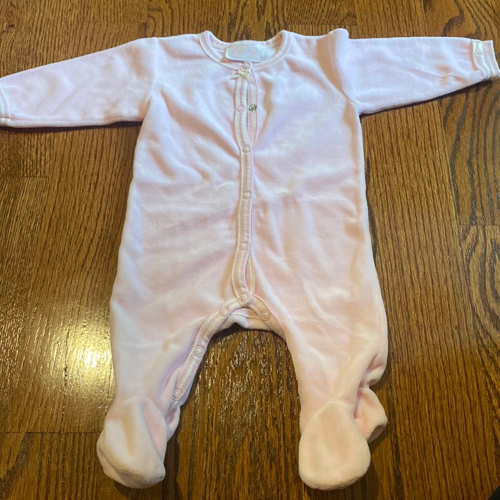 Coccoli girls footed onesie